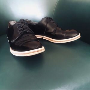 Made in Paris. Genuine Robert Clergerie oxfords.